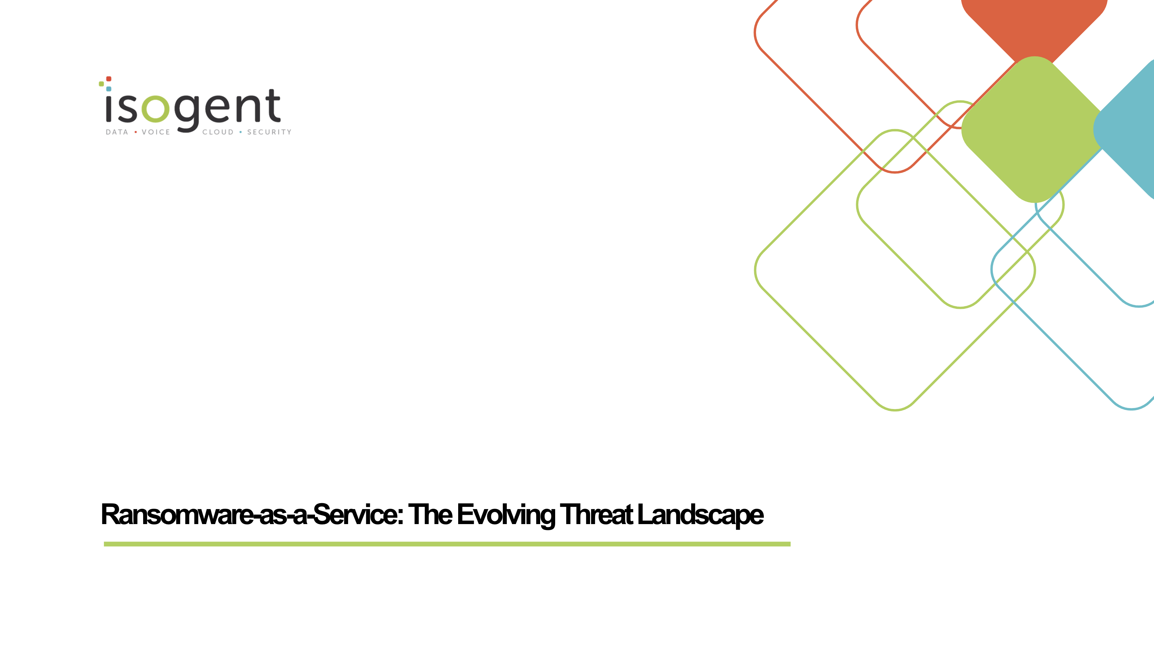 Ransomware-as-a-Service: The Evolving Threat Landscape